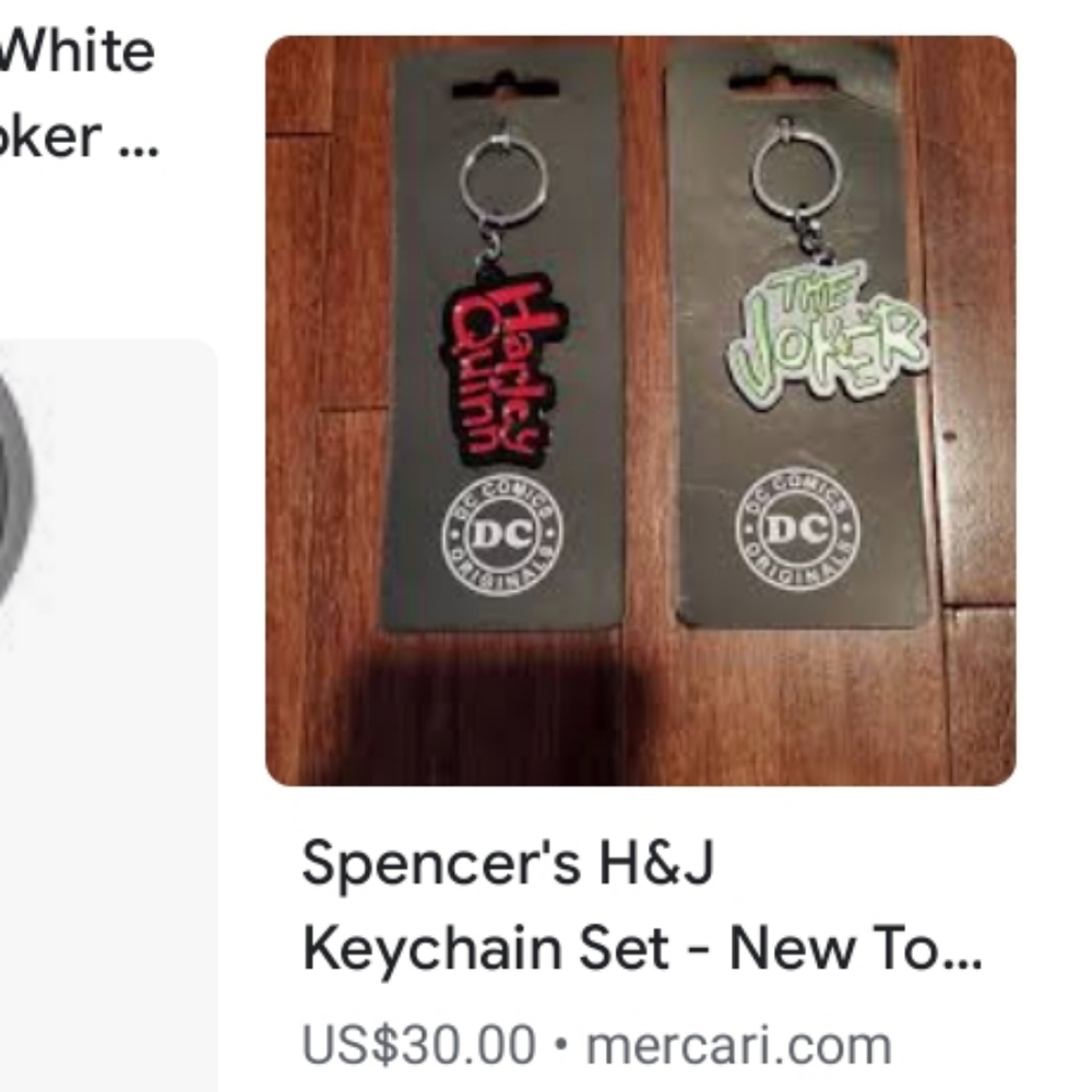 Property of Joker keychain